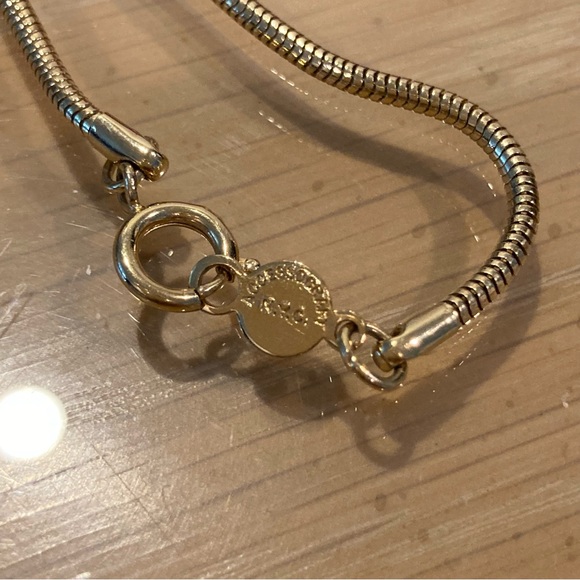 EUC Rare Vintage Accessocraft NYC Magnifying Glass Pendant Gold Tone Metal - Picture 9 of 13